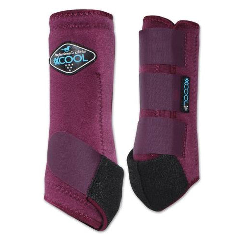 2XCOOL SPORTS MEDICINE BOOT - FRONT MEDIUM WINE